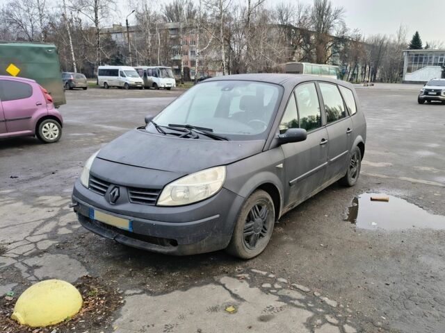 Черный Рено Сценик II, объемом двигателя 1.9 л и пробегом 250 тыс. км за 900 $, фото 1 на Automoto.ua