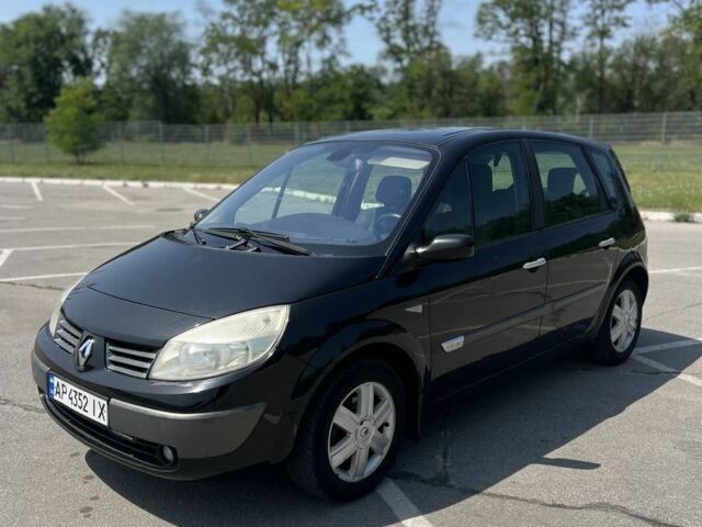 Чорний Рено Сценік II, об'ємом двигуна 1.6 л та пробігом 270 тис. км за 4300 $, фото 1 на Automoto.ua