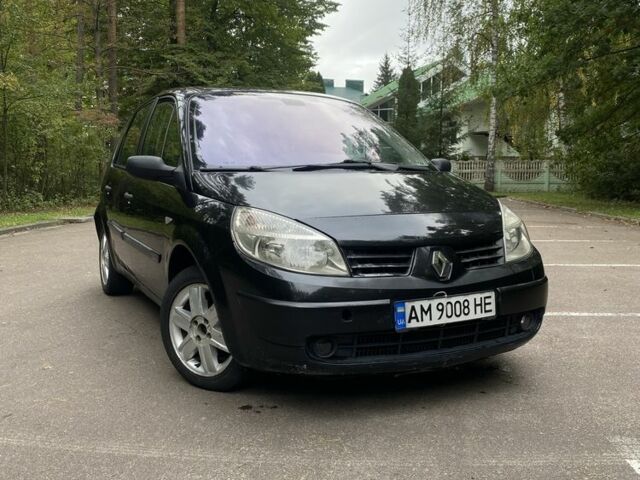 Рено Сценік II 2005 у Житомирі на Automoto.ua Чорний Рено Сценік II, об'ємом двигуна 1.6 л та пробігом 205 тис. км за 3400 $, фото 1 на Automoto.ua