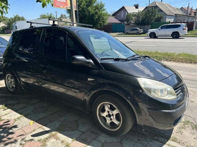 Черный Рено Сценик II, объемом двигателя 1.6 л и пробегом 240 тыс. км за 4800 $, фото 1 на Automoto.ua