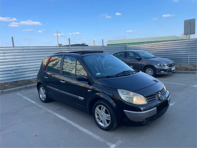 Черный Рено Сценик II, объемом двигателя 1.9 л и пробегом 280 тыс. км за 2000 $, фото 1 на Automoto.ua