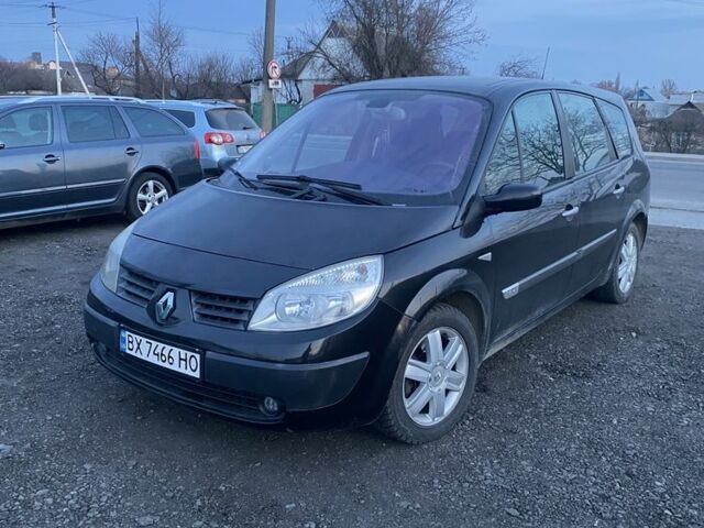 Чорний Рено Сценік II, об'ємом двигуна 1.6 л та пробігом 225 тис. км за 3600 $, фото 1 на Automoto.ua