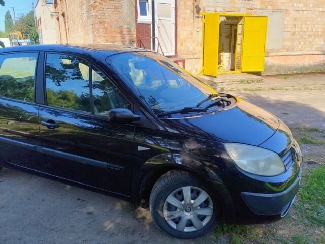 Чорний Рено Сценік II, об'ємом двигуна 1.6 л та пробігом 264 тис. км за 4600 $, фото 1 на Automoto.ua