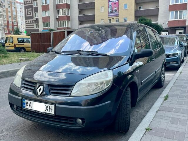 Черный Рено Сценик II, объемом двигателя 1.5 л и пробегом 350 тыс. км за 4500 $, фото 1 на Automoto.ua