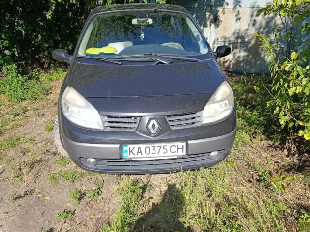 Черный Рено Сценик II, объемом двигателя 1.6 л и пробегом 240 тыс. км за 10053 $, фото 1 на Automoto.ua