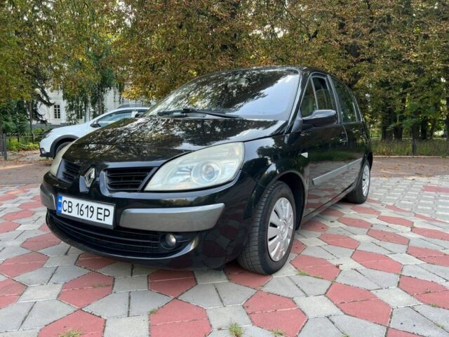 Черный Рено Сценик II, объемом двигателя 1.6 л и пробегом 270 тыс. км за 4299 $, фото 1 на Automoto.ua
