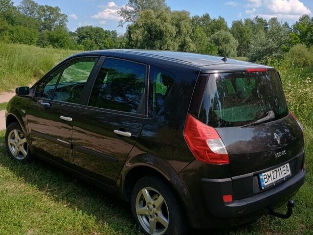 Черный Рено Сценик II, объемом двигателя 1.6 л и пробегом 188 тыс. км за 5400 $, фото 1 на Automoto.ua