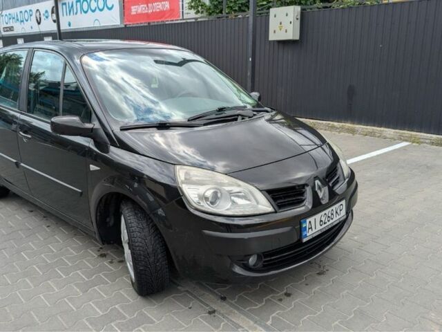 Черный Рено Сценик II, объемом двигателя 1.9 л и пробегом 249 тыс. км за 5750 $, фото 1 на Automoto.ua