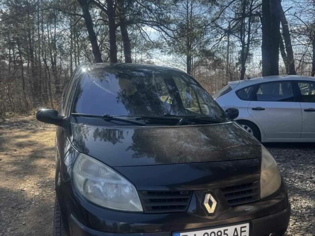Черный Рено Сценик II, объемом двигателя 1.9 л и пробегом 334 тыс. км за 3000 $, фото 1 на Automoto.ua