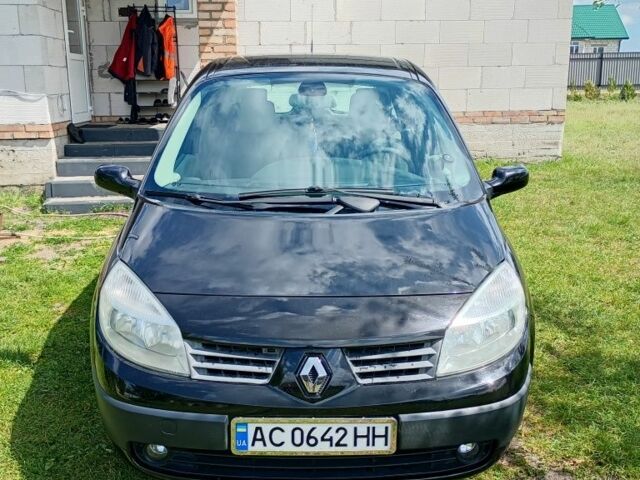 Чорний Рено Сценік II, об'ємом двигуна 1.6 л та пробігом 250 тис. км за 4600 $, фото 1 на Automoto.ua