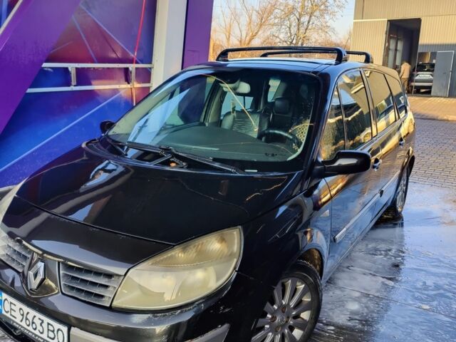 Черный Рено Сценик II, объемом двигателя 1.5 л и пробегом 150 тыс. км за 3500 $, фото 1 на Automoto.ua