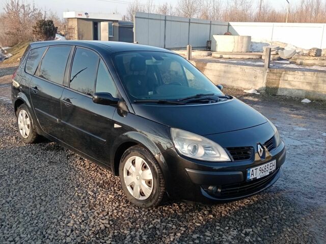 Черный Рено Сценик II, объемом двигателя 1.9 л и пробегом 260 тыс. км за 4500 $, фото 1 на Automoto.ua