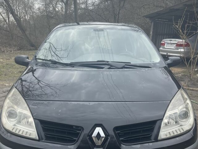 Черный Рено Сценик II, объемом двигателя 1.9 л и пробегом 265 тыс. км за 5500 $, фото 1 на Automoto.ua