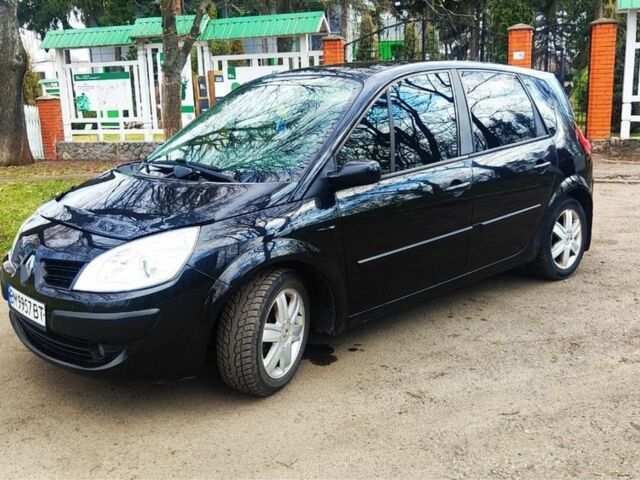 Черный Рено Сценик II, объемом двигателя 1.6 л и пробегом 273 тыс. км за 4600 $, фото 1 на Automoto.ua
