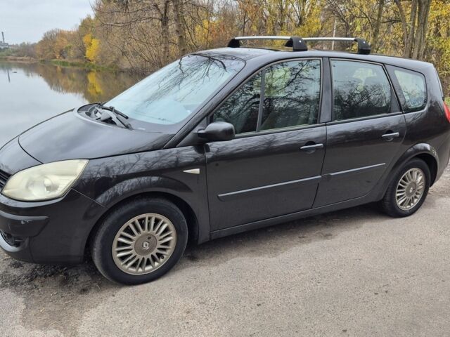 Черный Рено Сценик II, объемом двигателя 1.5 л и пробегом 215 тыс. км за 5000 $, фото 1 на Automoto.ua