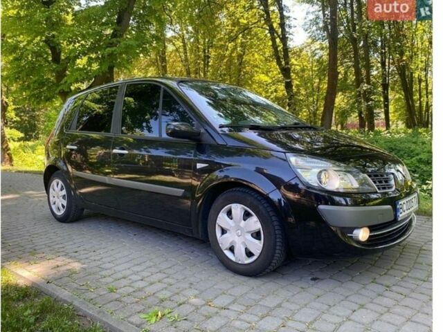 Черный Рено Сценик II, объемом двигателя 1.6 л и пробегом 135 тыс. км за 7992 $, фото 1 на Automoto.ua