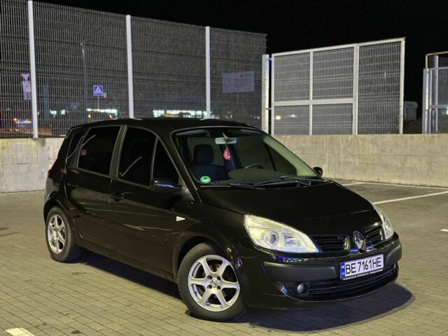 Черный Рено Сценик II, объемом двигателя 1.6 л и пробегом 170 тыс. км за 5200 $, фото 1 на Automoto.ua