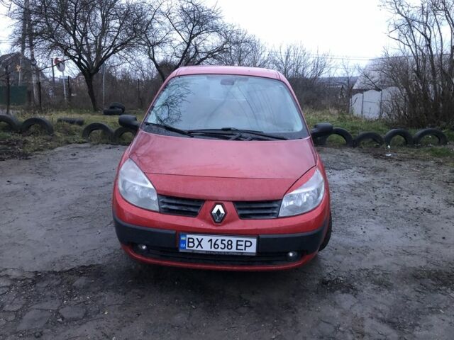Червоний Рено Сценік II, об'ємом двигуна 1.6 л та пробігом 259 тис. км за 3700 $, фото 1 на Automoto.ua