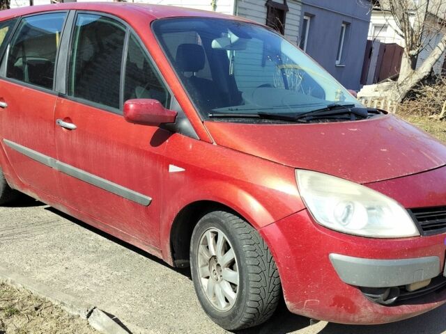 Красный Рено Сценик II, объемом двигателя 1.9 л и пробегом 360 тыс. км за 5200 $, фото 1 на Automoto.ua