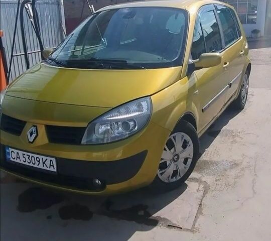 Жовтий Рено Сценік II, об'ємом двигуна 1.9 л та пробігом 188 тис. км за 4900 $, фото 1 на Automoto.ua
