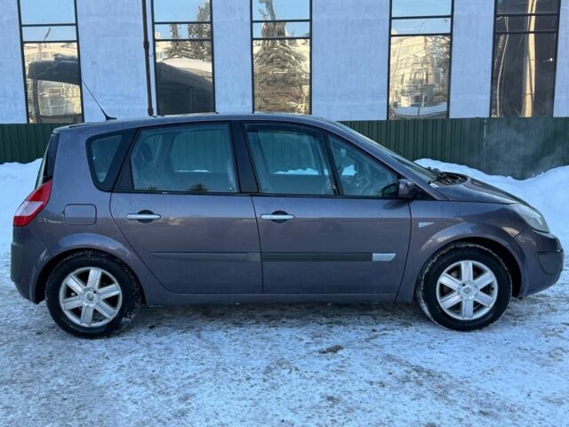 Сірий Рено Сценік II, об'ємом двигуна 2 л та пробігом 218 тис. км за 3500 $, фото 1 на Automoto.ua