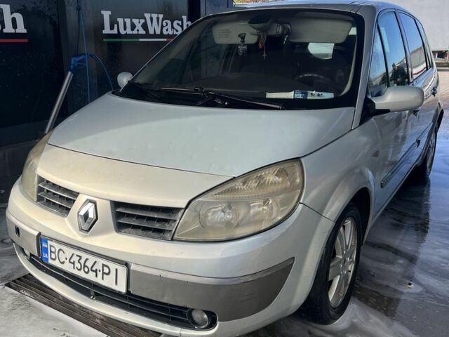 Серый Рено Сценик II, объемом двигателя 1.9 л и пробегом 200 тыс. км за 3350 $, фото 1 на Automoto.ua