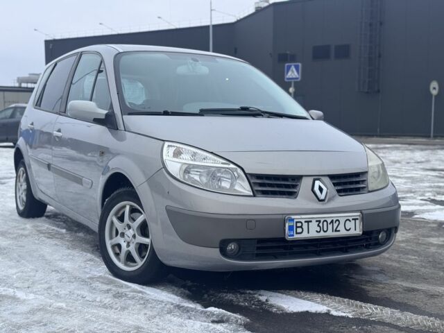 Сірий Рено Сценік II, об'ємом двигуна 1.6 л та пробігом 230 тис. км за 4000 $, фото 1 на Automoto.ua