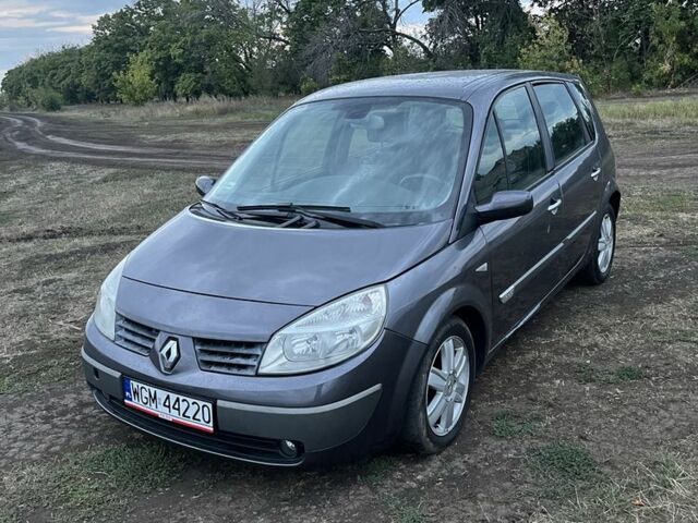 Сірий Рено Сценік II, об'ємом двигуна 1.9 л та пробігом 320 тис. км за 2600 $, фото 1 на Automoto.ua