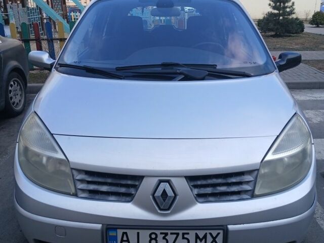 Серый Рено Сценик II, объемом двигателя 1.6 л и пробегом 270 тыс. км за 4200 $, фото 1 на Automoto.ua