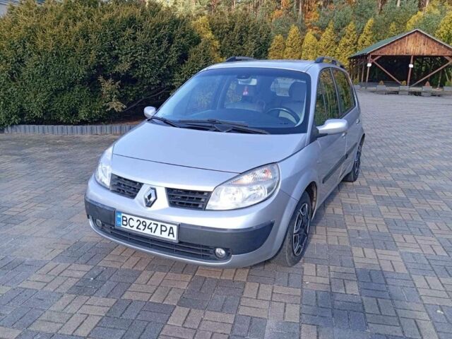 Рено Сценик II 2006 в Яворове на Automoto.ua Серый Рено Сценик II, объемом двигателя 1.5 л и пробегом 224 тыс. км за 3500 $, фото 1 на Automoto.ua