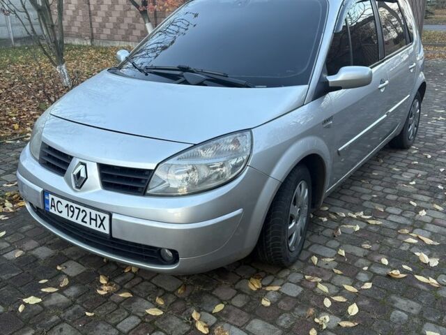 Серый Рено Сценик II, объемом двигателя 1.5 л и пробегом 288 тыс. км за 4800 $, фото 1 на Automoto.ua