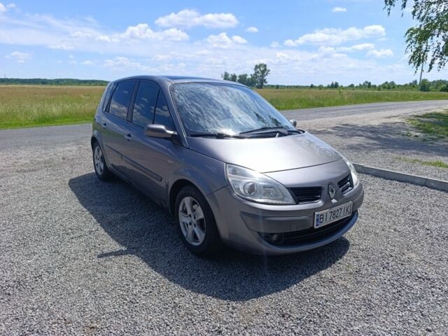Сірий Рено Сценік II, об'ємом двигуна 1.5 л та пробігом 251 тис. км за 5300 $, фото 1 на Automoto.ua
