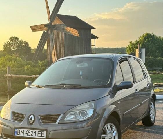 Серый Рено Сценик II, объемом двигателя 1.5 л и пробегом 290 тыс. км за 5100 $, фото 1 на Automoto.ua