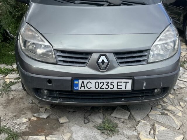 Сірий Рено Сценік II, об'ємом двигуна 1.9 л та пробігом 240 тис. км за 2950 $, фото 1 на Automoto.ua