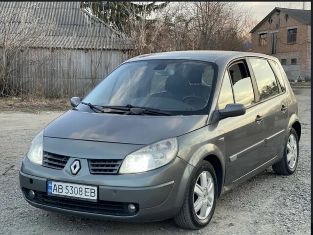 Серый Рено Сценик II, объемом двигателя 1.9 л и пробегом 490 тыс. км за 3100 $, фото 1 на Automoto.ua