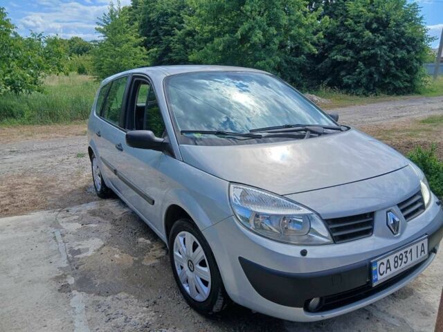 Сірий Рено Сценік II, об'ємом двигуна 1.6 л та пробігом 241 тис. км за 4300 $, фото 1 на Automoto.ua