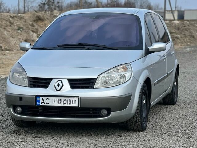 Сірий Рено Сценік II, об'ємом двигуна 1.9 л та пробігом 230 тис. км за 3400 $, фото 1 на Automoto.ua