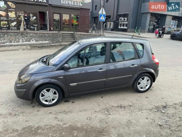 Сірий Рено Сценік II, об'ємом двигуна 1.5 л та пробігом 186 тис. км за 3900 $, фото 1 на Automoto.ua
