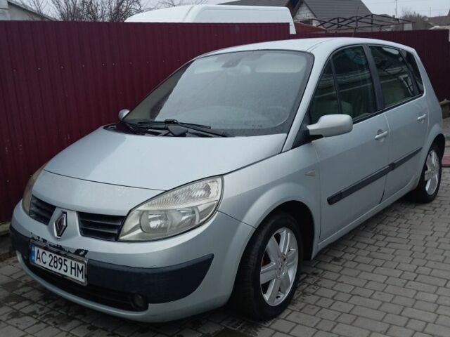 Серый Рено Сценик II, объемом двигателя 1.5 л и пробегом 375 тыс. км за 3450 $, фото 1 на Automoto.ua