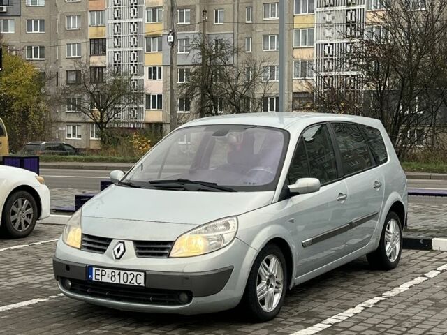 Серый Рено Сценик II, объемом двигателя 1.9 л и пробегом 350 тыс. км за 1650 $, фото 1 на Automoto.ua