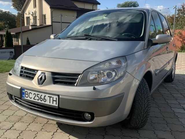 Сірий Рено Сценік II, об'ємом двигуна 1.9 л та пробігом 327 тис. км за 3990 $, фото 1 на Automoto.ua
