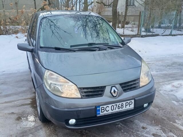 Сірий Рено Сценік II, об'ємом двигуна 1.5 л та пробігом 320 тис. км за 4517 $, фото 1 на Automoto.ua