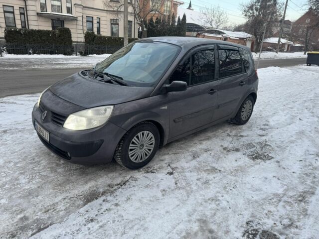 Сірий Рено Сценік II, об'ємом двигуна 1.6 л та пробігом 250 тис. км за 4000 $, фото 1 на Automoto.ua