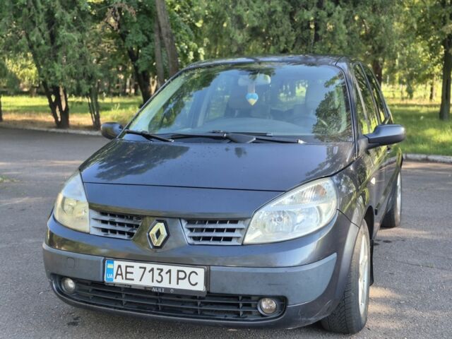 Сірий Рено Сценік II, об'ємом двигуна 1.5 л та пробігом 237 тис. км за 4200 $, фото 1 на Automoto.ua