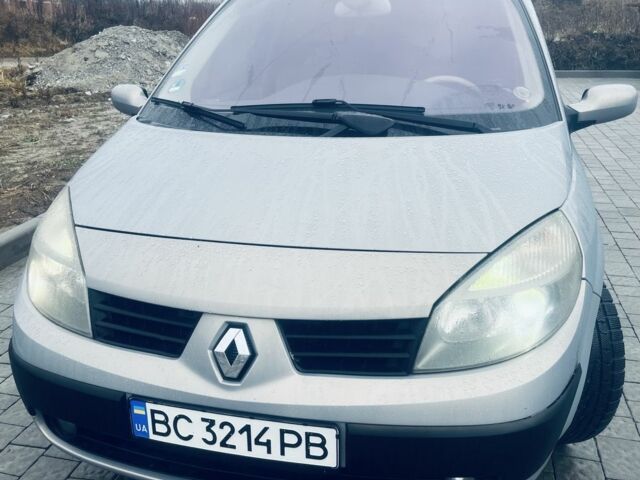 Сірий Рено Сценік II, об'ємом двигуна 2 л та пробігом 153 тис. км за 5150 $, фото 1 на Automoto.ua
