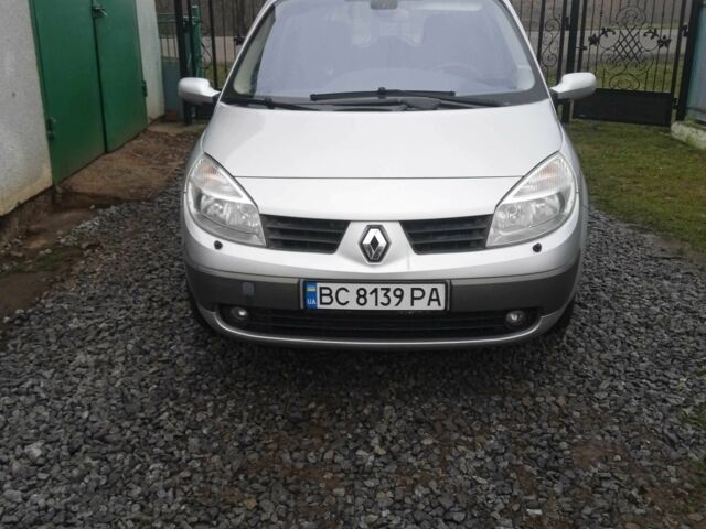 Сірий Рено Сценік II, об'ємом двигуна 2 л та пробігом 91 тис. км за 4600 $, фото 1 на Automoto.ua