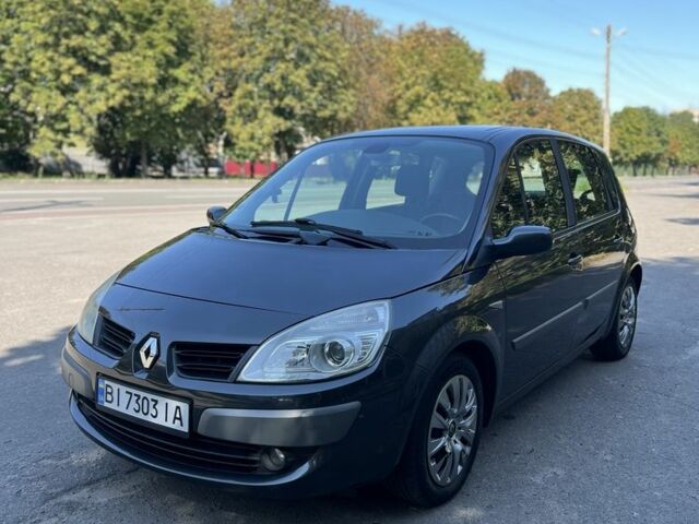 Сірий Рено Сценік II, об'ємом двигуна 1.6 л та пробігом 284 тис. км за 5350 $, фото 1 на Automoto.ua