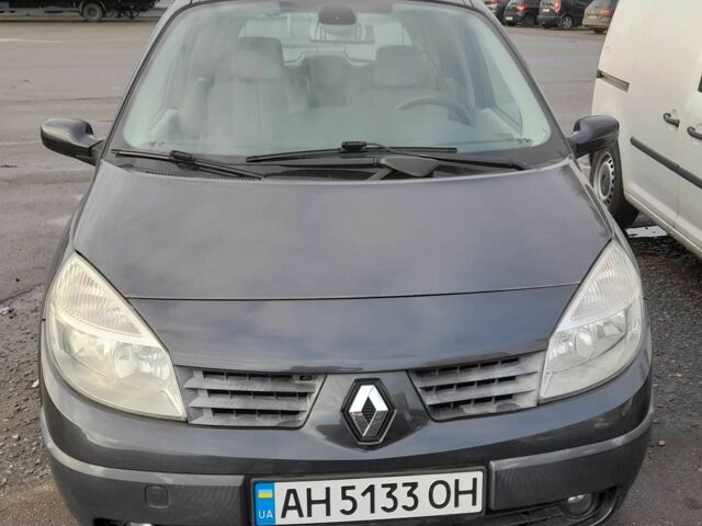 Сірий Рено Сценік II, об'ємом двигуна 1.6 л та пробігом 254 тис. км за 4500 $, фото 1 на Automoto.ua