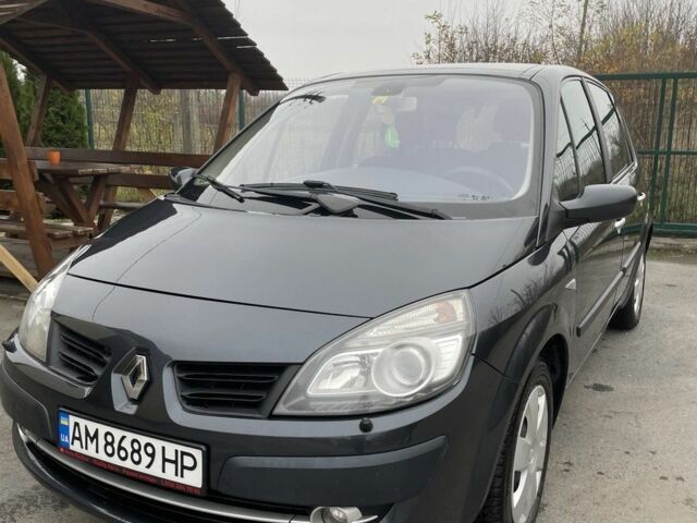Сірий Рено Сценік II, об'ємом двигуна 2 л та пробігом 236 тис. км за 6650 $, фото 1 на Automoto.ua