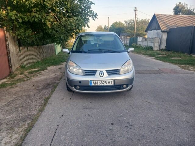 Сірий Рено Сценік II, об'ємом двигуна 1.6 л та пробігом 300 тис. км за 3250 $, фото 1 на Automoto.ua